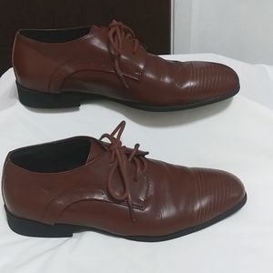 KENNETH COLE NEW YORK COGNAC SHOES